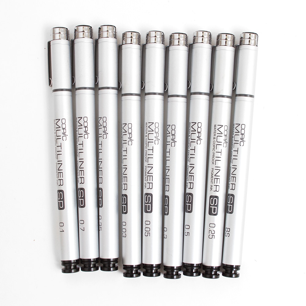 Copic, SP, Refillable, Multiliner, Fine Pen, Art & School, 55197